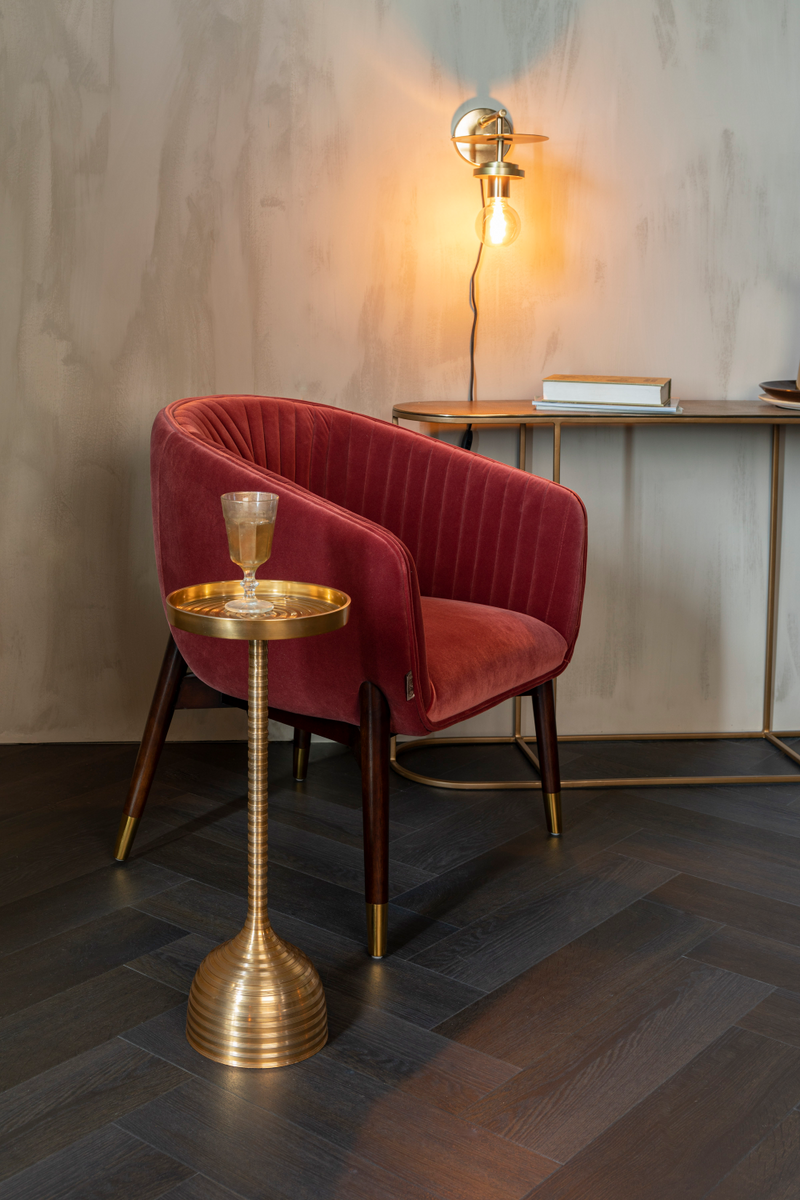 Aluminum Pedestal Side Table | Dutchbone Turner | Dutchfurniture.com