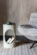 Modern Cylinder Side Table | Dutchbone Sai | Dutchfurniture.com