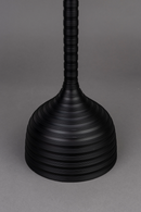 Black Aluminum Pedestal Side Table | Dutchbone Turner | Dutchfurniture.com
