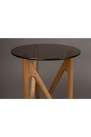 Round Glass Retro Side Table | Dutchbone Naia | Dutchfurniture.com