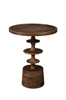Round Wooden Side Table | Dutchbone Cath | Oroatrade.com