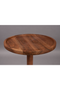 Acacia Pedestal Side Table | Dutchbone Zion | Dutchfurniture.com