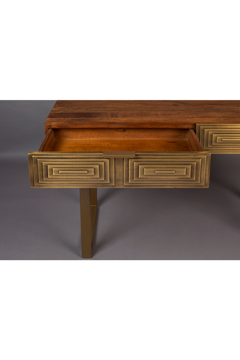 Carved Drawer Console Table | Dutchbone Volan | Dutchfurniture.com