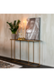 Gilded Modern Console Table | Dutchbone Zodiac | Dutchfurniture.com