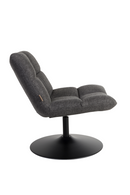 Dark Gray Pedestal Accent Chair | Dutchbone Bar | Dutchfurniture.com