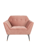 Velvet Upholstered Lounge Chair | Dutchbone Kate | Dutchfurniture.com