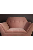 Velvet Upholstered Lounge Chair | Dutchbone Kate | Dutchfurniture.com