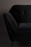 Velvet Upholstered Lounge Chair | Dutchbone Kate | Dutchfurniture.com