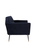 Velvet Upholstered Lounge Chair | Dutchbone Kate | Dutchfurniture.com