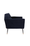 Velvet Upholstered Lounge Chair | Dutchbone Kate | Dutchfurniture.com