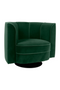 Green Velvet Accent Chair | Dutchbone Flower |  Dutchfurniture.com