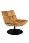 Golden Brown Pedestal Accent Chair | Dutchbone Bar | Dutchfurniture.com