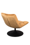 Golden Brown Pedestal Accent Chair | Dutchbone Bar | Dutchfurniture.com