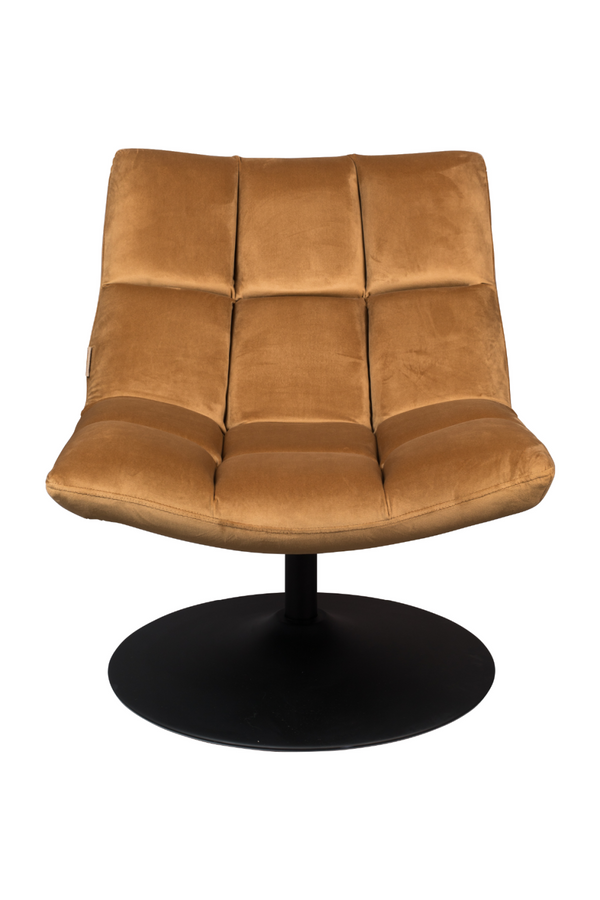 Golden Brown Pedestal Accent Chair | Dutchbone Bar | Dutchfurniture.com
