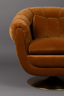 Camel Swivel Lounge Chair | Dutchbone Member | Dutchfurniture.com