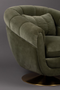 Green Swivel Lounge Chair | Dutchbone Member | Dutchfurniture.com