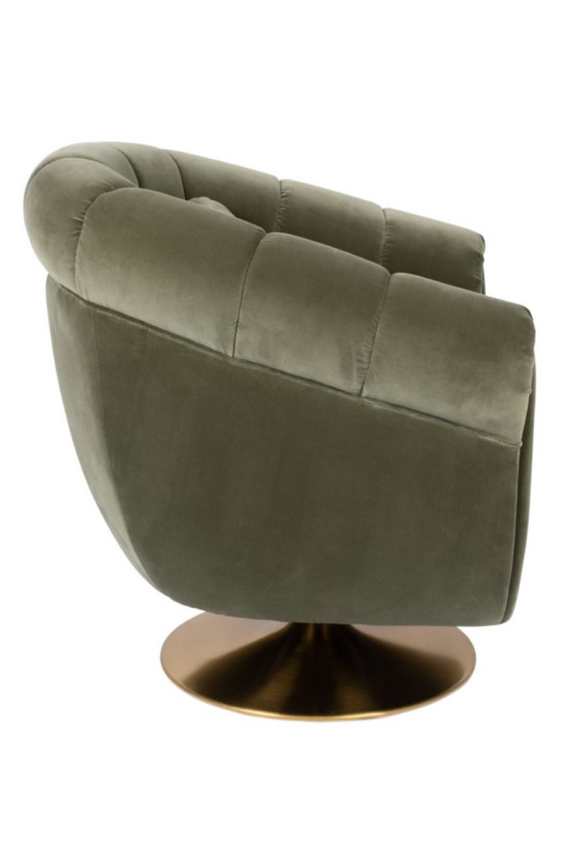 Green Swivel Lounge Chair | Dutchbone Member | Dutchfurniture.com