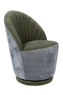 Green Scallop Accent Chair | Dutchbone Madison | Dutchfurniture.com