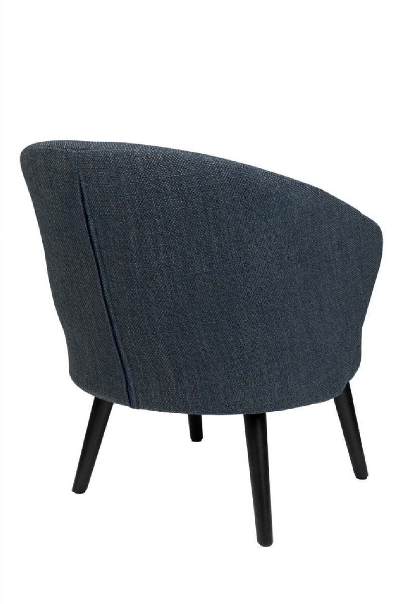 Modern Curved Lounge Chair | Dutchbone Waldo | Dutchfurniture.com