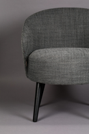 Modern Curved Lounge Chair | Dutchbone Waldo | Dutchfurniture.com