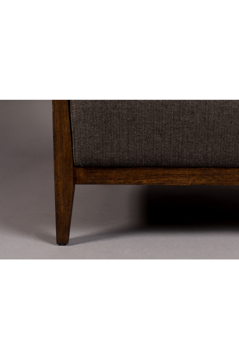 Oak Framed Classic Lounge Chair | Dutchbone Duran | Oroatrade.com