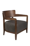 Oak Framed Classic Lounge Chair | Dutchbone Duran | Oroatrade.com
