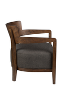 Oak Framed Classic Lounge Chair | Dutchbone Duran | Oroatrade.com