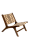 Tribal Pattern Lounge Chair | Dutchbone Landa | Dutchfurniture.com