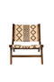 Tribal Pattern Lounge Chair | Dutchbone Landa | Dutchfurniture.com