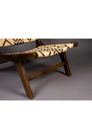 Tribal Pattern Lounge Chair | Dutchbone Landa | Dutchfurniture.com