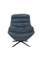 Upholstered Swivel Lounge Chair | Dutchbone Vince | Dutchfurniture.com