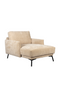 Classic Upholstered Chaise Longue | Dutchbone Harper | Dutchfurniture.com