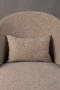 Beige Fabric Lounge Chair | Dutchbone Rodin | Dutchfurniture.com