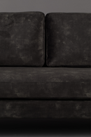Dark Gray Upholstered 3-Seater Sofa | Dutchbone Houda | DutchFurniture.com