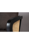 Rattan Backrest Upholstered Sofa | Dutchbone Manou | Dutchfurniture.com