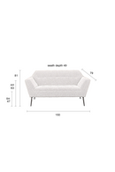 Bouclé Tufted Sofa | Dutchbone Kate | Dutchfurniture.com