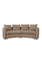 Modern Curved Sofa | Dutchbone Fernon | Dutchfurniture.com