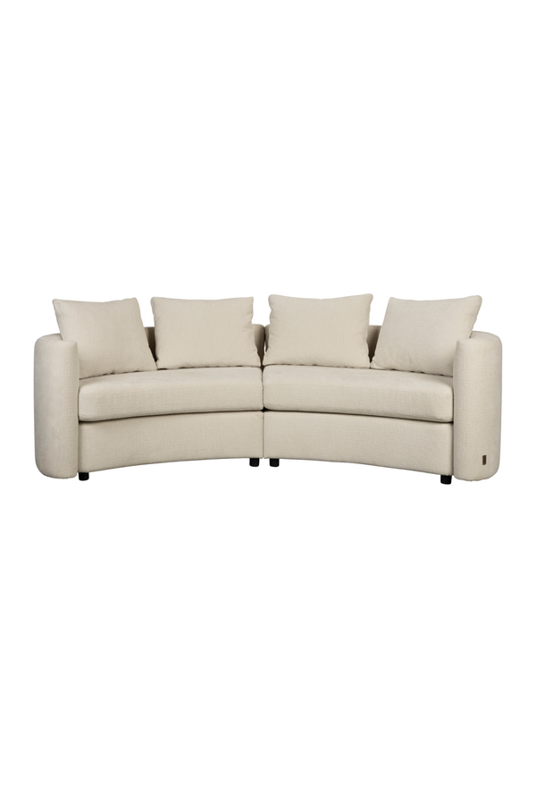 Modern Curved Sofa | Dutchbone Fernon | Dutchfurniture.com