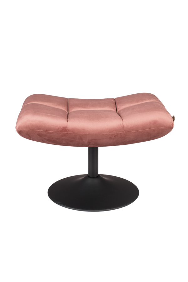 Pink Upholstered Ottoman | Dutchbone Bar | Dutchfurniture.com