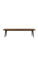 Walnut Dining Bench XL | Dutchbone Alagon | DutchFurniture.com