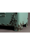Turquoise Metal Accent Cabinet | Dutchbone Rusty | DutchFurniture.com