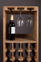 Tall Wooden Wine Cabinet | Dutchbone Claude | DutchFurniture.com