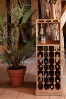 Tall Wooden Wine Cabinet | Dutchbone Claude | DutchFurniture.com