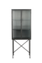 Ribbed Glass Door Cabinet | Dutchbone Boli | Dutchfurniture.com