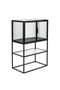 Black Framed Glass Cabinet | Dutchbone Boli | Dutchfurniture.com