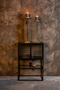 Black Framed Glass Cabinet | Dutchbone Boli | Dutchfurniture.com