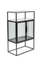 Black Framed Glass Cabinet | Dutchbone Boli | Dutchfurniture.com