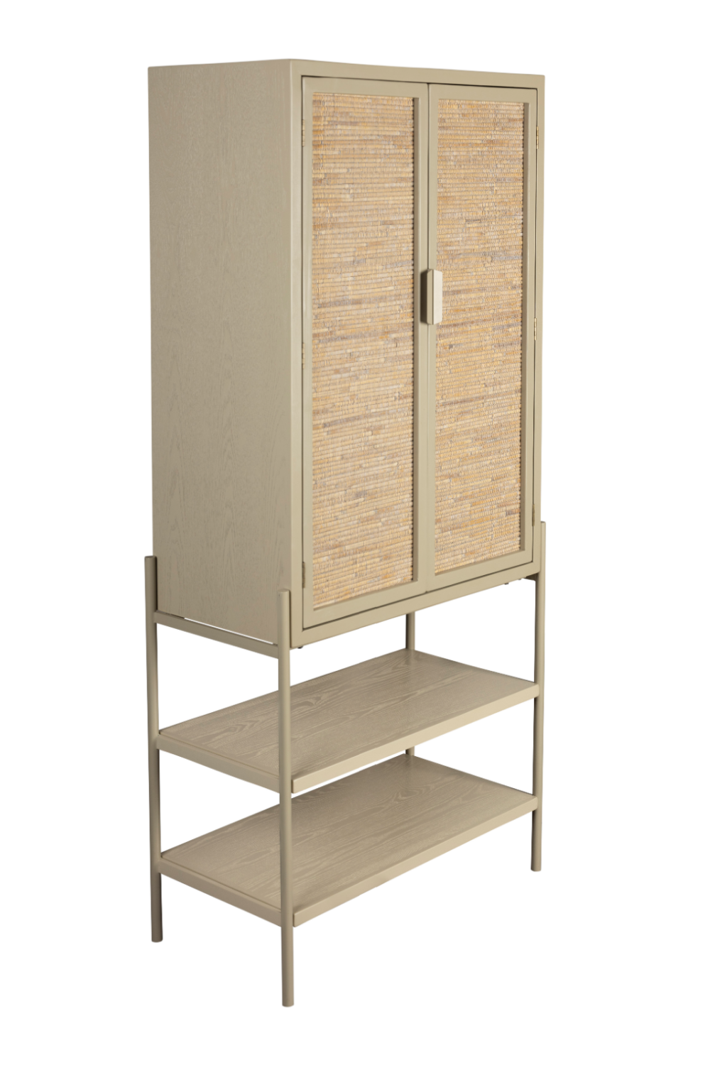 Fir & Rattan Cabinet | Dutchbone Yasu | Dutchfurniture.com