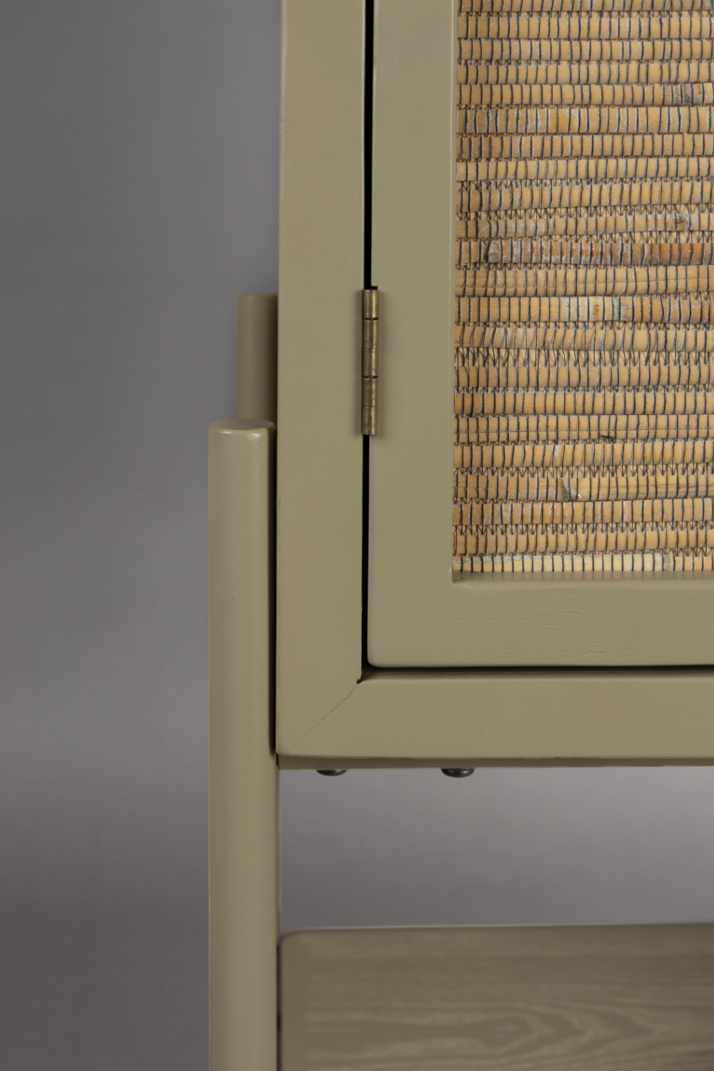 Fir & Rattan Cabinet | Dutchbone Yasu | Dutchfurniture.com