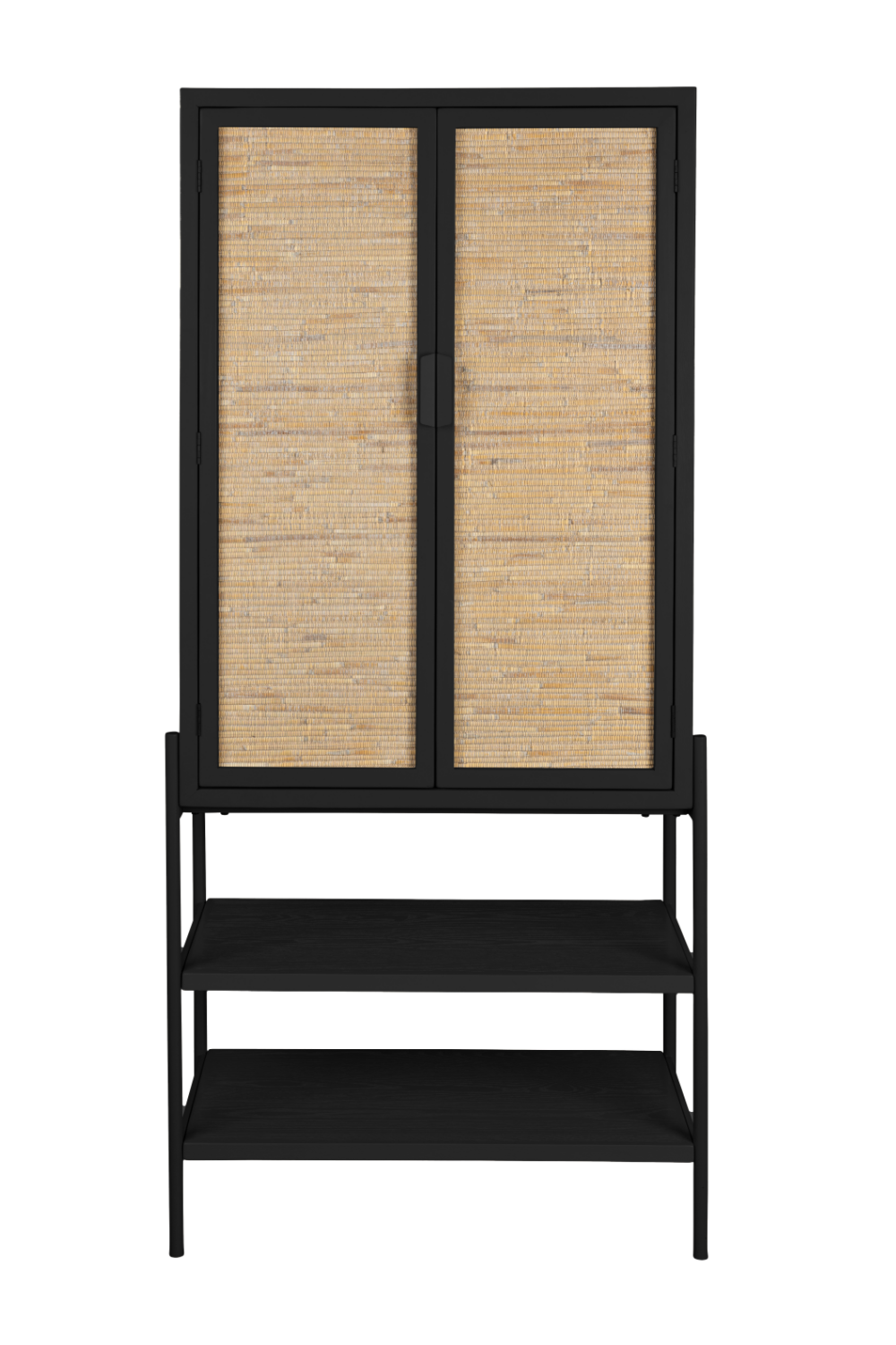 Fir & Rattan Cabinet | Dutchbone Yasu | Dutchfurniture.com